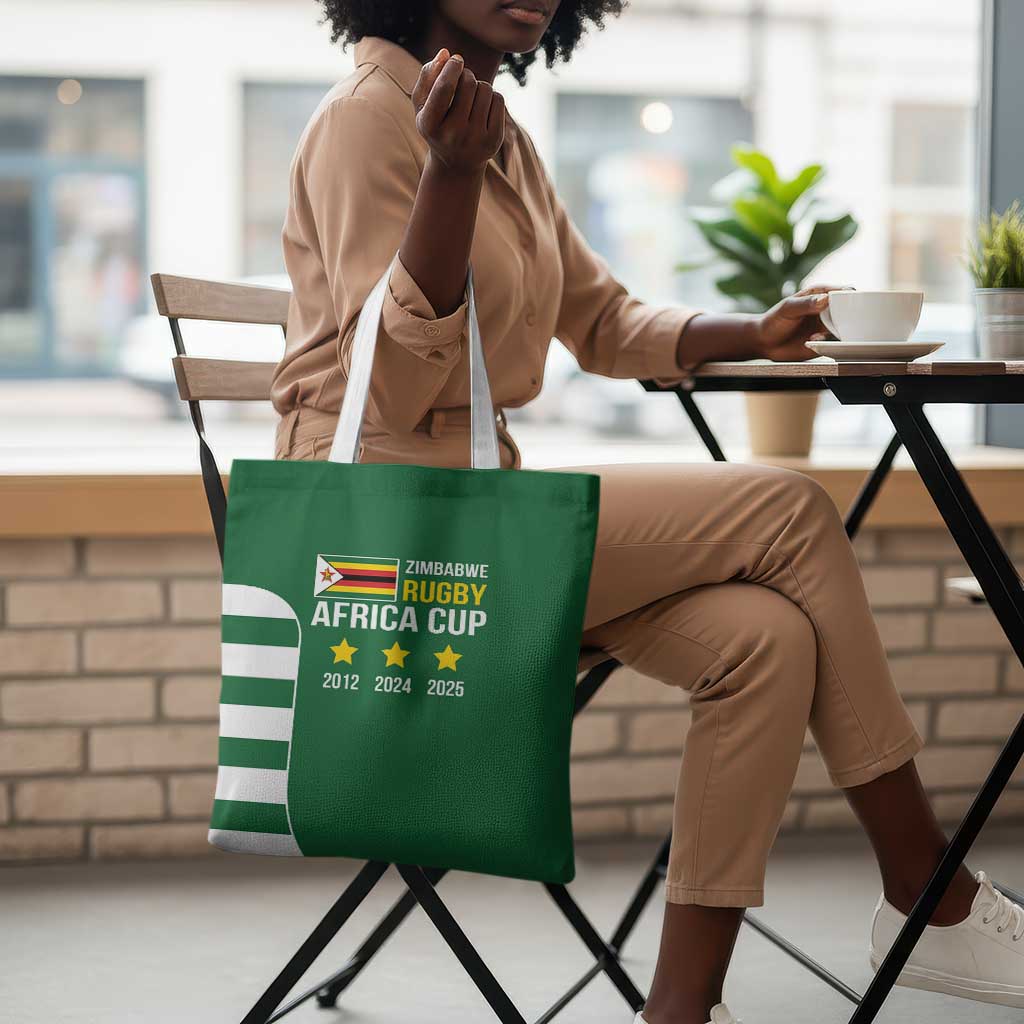 Zimbabwe Rugby History Champion Tote Bag One For The History Sables