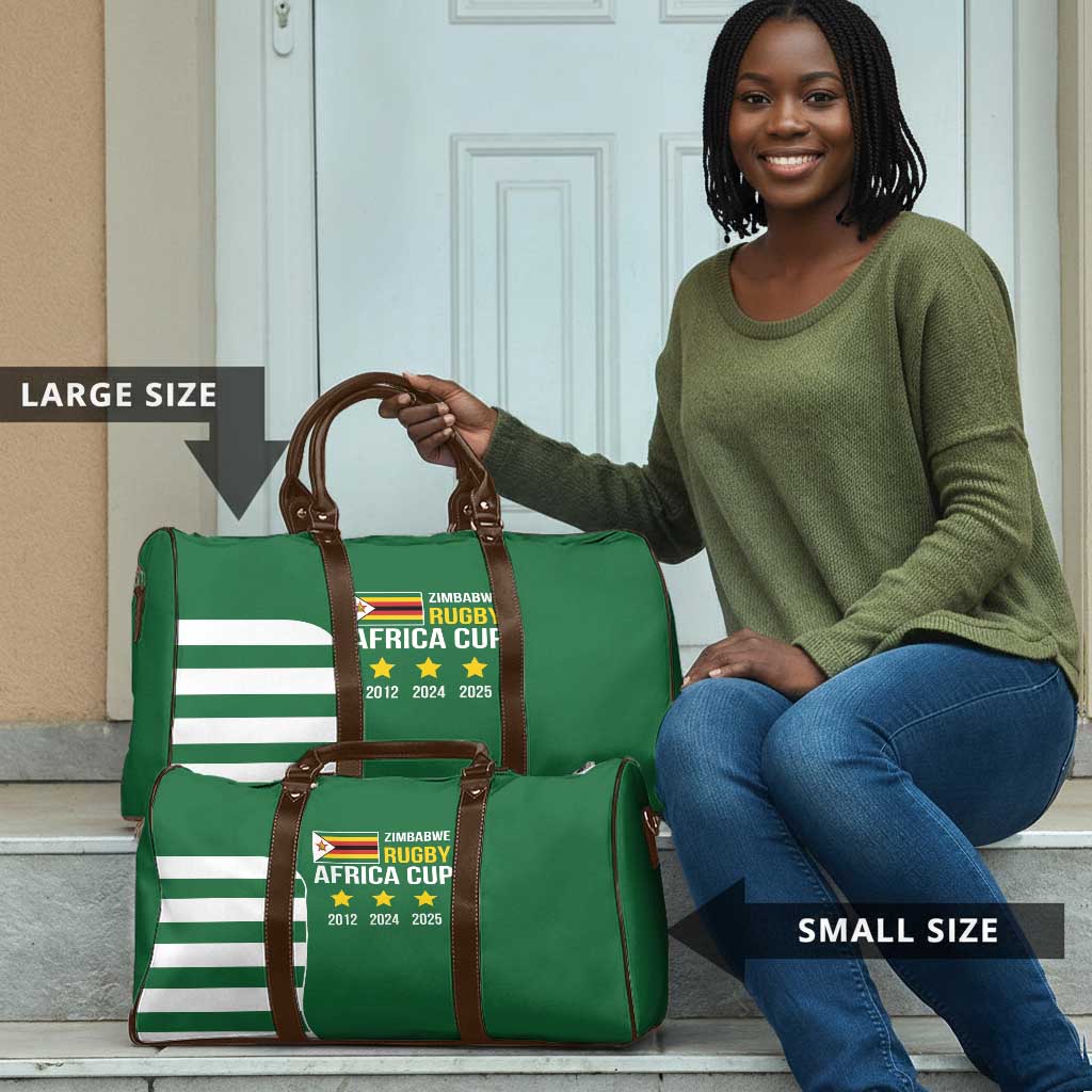 Zimbabwe Rugby History Champion Travel Bag One For The History Sables