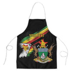 Personalized Zimbabwe Wings Flag Apron Proudly Zimbabwean