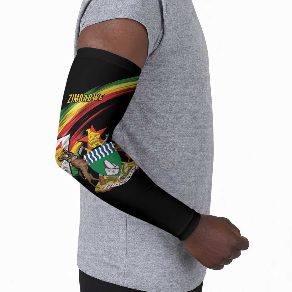 Personalized Zimbabwe Wings Flag Arm Sleeves Proudly Zimbabwean