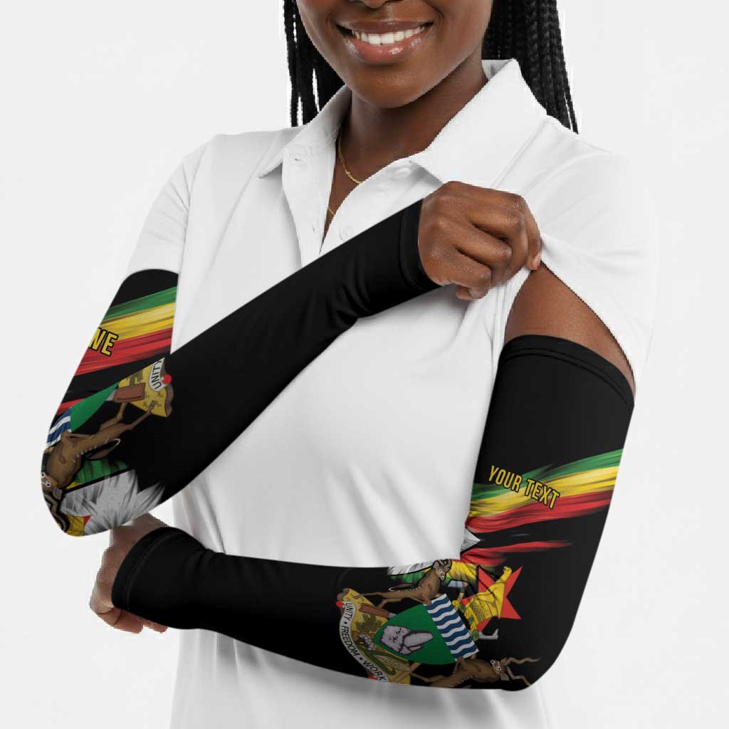 Personalized Zimbabwe Wings Flag Arm Sleeves Proudly Zimbabwean