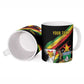 Personalized Zimbabwe Wings Flag Ceramic Mug Proudly Zimbabwean