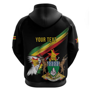 Zimbabwe Wings Flag Hoodie Proudly Zimbabwean - African Pride