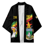 Personalized Zimbabwe Wings Flag Kimono Proudly Zimbabwean