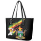 Zimbabwe Wings Flag Leather Tote Bag Proudly Zimbabwean - African Pride