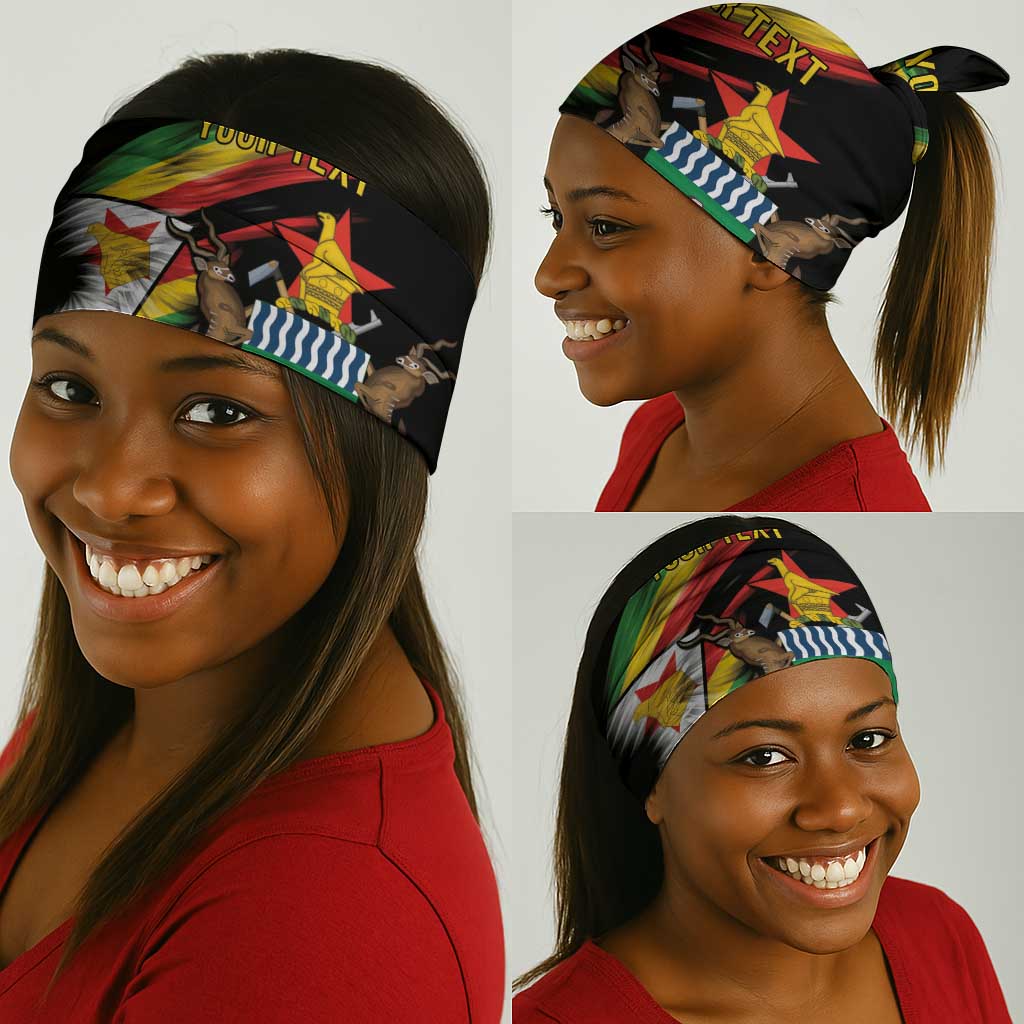 Zimbabwe Wings Flag Neck Gaiter Proudly Zimbabwean LT9