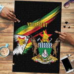 Personalized Zimbabwe Wings Flag Puzzle Proudly Zimbabwean