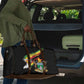 Personalized Zimbabwe Wings Flag Travel Bag Proudly Zimbabwean