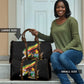 Personalized Zimbabwe Wings Flag Travel Bag Proudly Zimbabwean