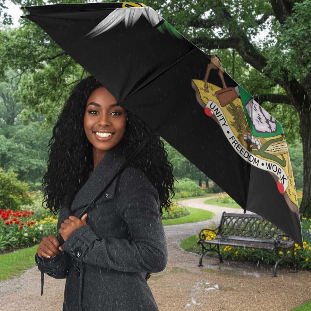 Personalized Zimbabwe Wings Flag Umbrella Proudly Zimbabwean