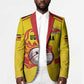 Custom Africa Cricket Uganda Blazer Cranes Cricket Ball Fire