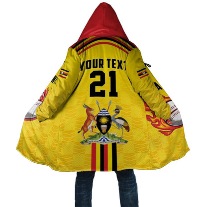 Custom Africa Cricket Uganda Cloak Cranes Cricket Ball Fire