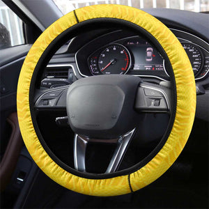 Africa Cricket Uganda Steering Wheel Cover Cranes Cricket Ball Fire - African Pride