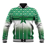 World Football Morocco Custom Baseball Jacket 1994 Away Retro Green Jersey - African Pride
