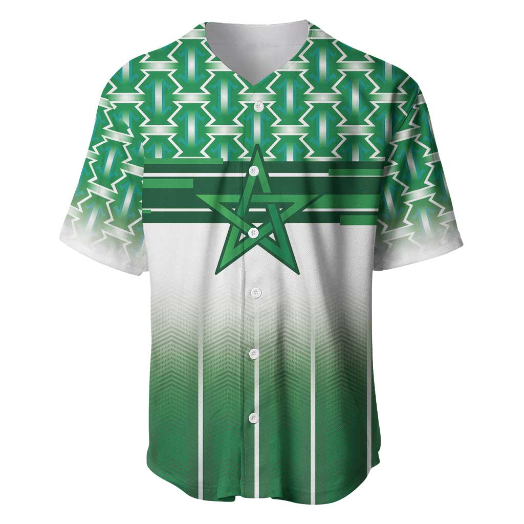 World Football Morocco Custom Baseball Jersey 1994 Away Retro Green Jersey - African Pride