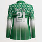 World Football Morocco Custom Blazer 1994 Away Retro Green Jersey - African Pride