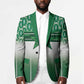 World Football Morocco Custom Blazer 1994 Away Retro Green Jersey - African Pride