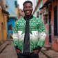 World Football Morocco Custom Bomber Jacket 1994 Away Retro Green Jersey - African Pride