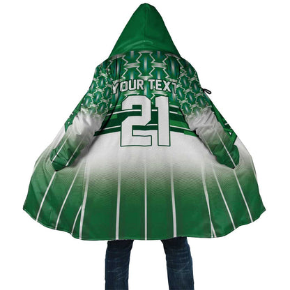 World Football Morocco Custom Cloak 1994 Away Retro Green Jersey - African Pride