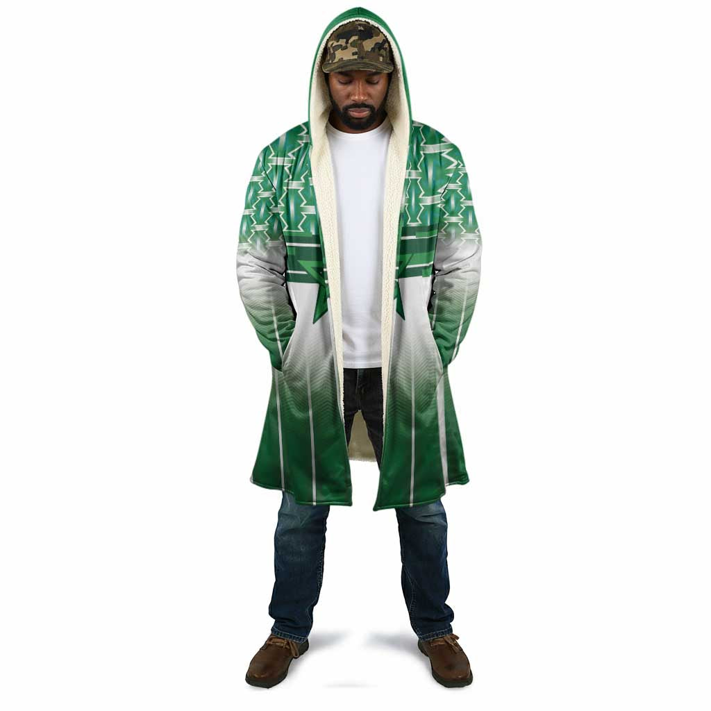 World Football Morocco Custom Cloak 1994 Away Retro Green Jersey - African Pride