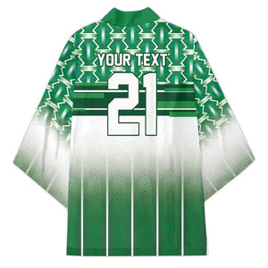 World Football Morocco Custom Kimono 1994 Away Retro Green Jersey - African Pride