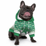 World Football Morocco Custom Pet Hoodie 1994 Away Retro Green Jersey