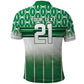 World Football Morocco Custom Polo Shirt 1994 Away Retro Green Jersey - African Pride