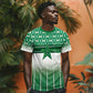 World Football Morocco Custom T shirt 1994 Away Retro Green Jersey - African Pride
