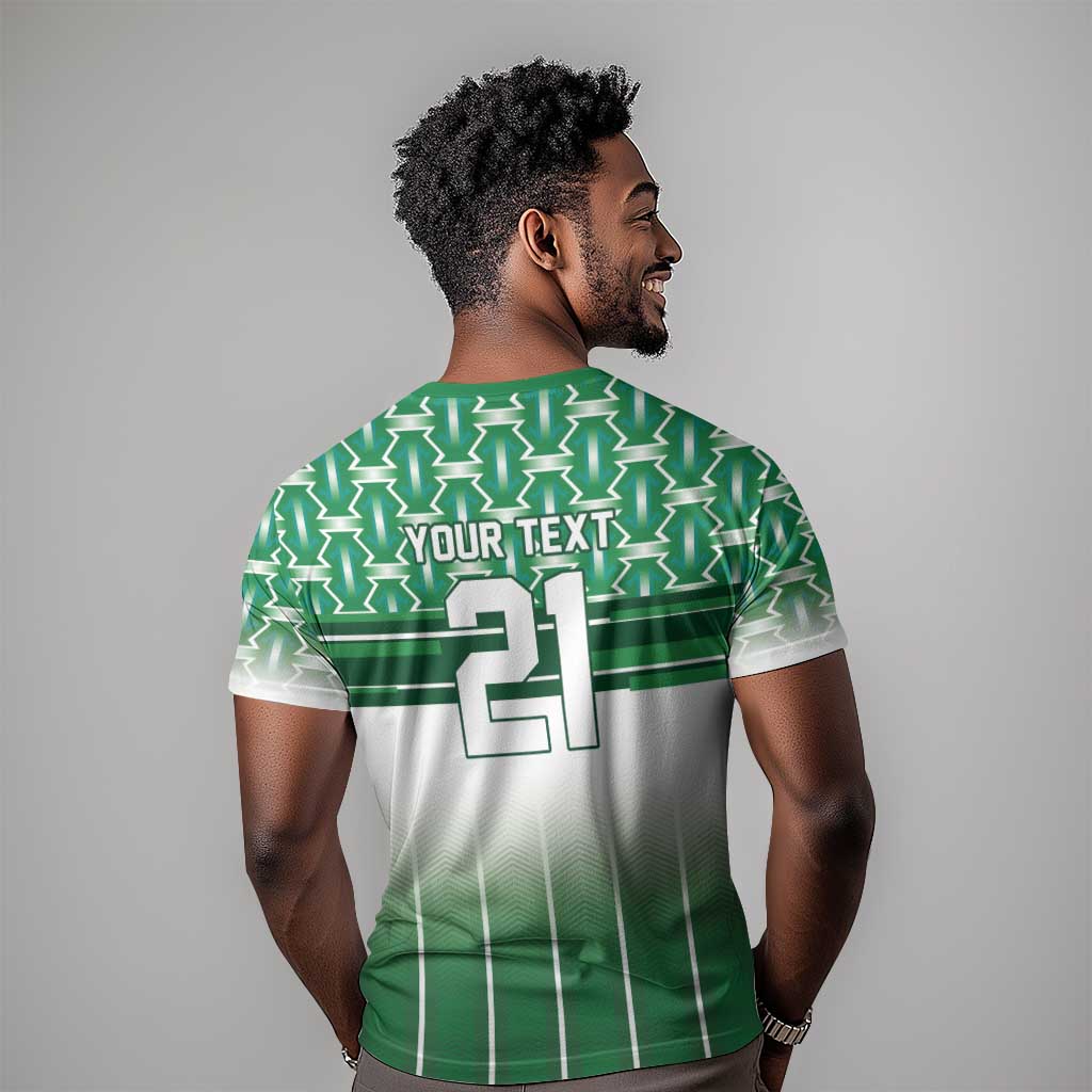 World Football Morocco Custom T shirt 1994 Away Retro Green Jersey - African Pride