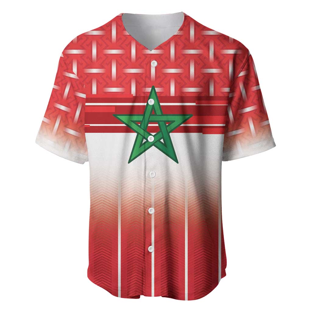 World Football Morocco Custom Baseball Jersey 1994 Away Retro Red Jersey - African Pride