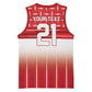 World Football Morocco Custom Basketball Jersey 1994 Away Retro Red Jersey - African Pride