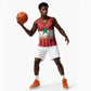 World Football Morocco Custom Basketball Jersey 1994 Away Retro Red Jersey - African Pride