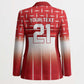 World Football Morocco Custom Blazer 1994 Away Retro Red Jersey - African Pride