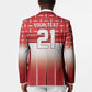 World Football Morocco Custom Blazer 1994 Away Retro Red Jersey - African Pride