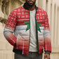 World Football Morocco Custom Bomber Puffer Jacket 1994 Away Retro Red Jersey - African Pride