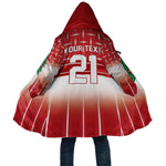 World Football Morocco Custom Cloak 1994 Away Retro Red Jersey - African Pride
