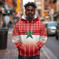 World Football Morocco Custom Hoodie 1994 Away Retro Red Jersey - African Pride