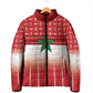 World Football Morocco Custom Padded Jacket 1994 Away Retro Red Jersey - African Pride