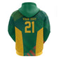 World Football 2026 South Africa Custom Hoodie Tradional Protea Kente Pattern - African Pride