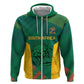 World Football 2026 South Africa Custom Hoodie Tradional Protea Kente Pattern - African Pride