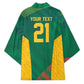 World Football 2026 South Africa Custom Kimono Tradional Protea Kente Pattern - African Pride