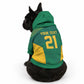 World Football 2026 South Africa Custom Pet Hoodie Traditional Protea Kente Pattern