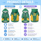 World Football 2026 South Africa Custom Pet Hoodie Traditional Protea Kente Pattern