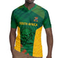 World Football 2026 South Africa Custom Rugby Jersey Tradional Protea Kente Pattern - African Pride
