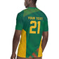 World Football 2026 South Africa Custom Rugby Jersey Tradional Protea Kente Pattern - African Pride