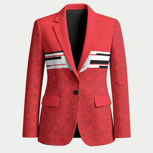 World Football 2026 Tunisia Custom Blazer Traditional Islamic Motif - African Pride