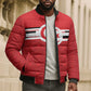 World Football 2026 Tunisia Custom Bomber Puffer Jacket Traditional Islamic Motif - African Pride