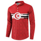 World Football 2026 Tunisia Custom Button Sweatshirt Traditional Islamic Motif