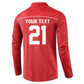 World Football 2026 Tunisia Custom Button Sweatshirt Traditional Islamic Motif