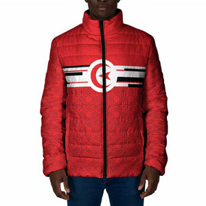 World Football 2026 Tunisia Custom Padded Jacket Traditional Islamic Motif - African Pride